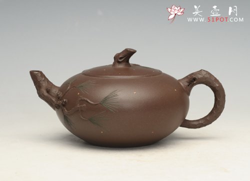紫砂壶图片：松 - 宜兴紫砂壶网