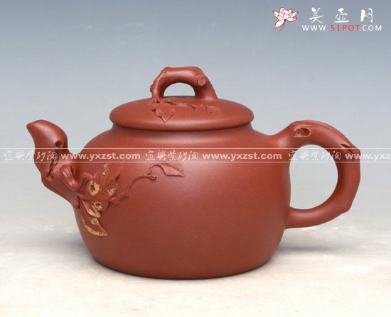 紫砂壶图片：花之韵 - 宜兴紫砂壶网