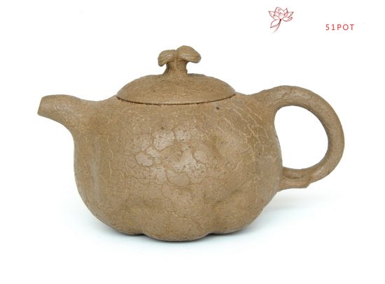 紫砂壶图片：灵芝供春（全手工） - 宜兴紫砂壶网