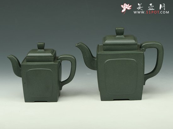 紫砂壶图片：魁四方 - 宜兴紫砂壶网