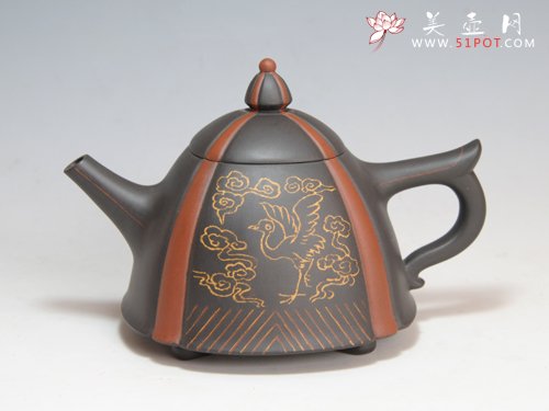 紫砂壶图片：钦差大臣壶 - 宜兴紫砂壶网