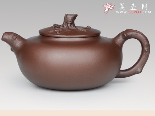 紫砂壶图片：苍松 - 宜兴紫砂壶网