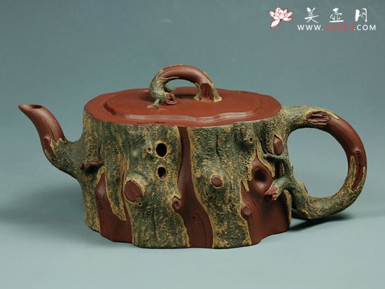 紫砂壶图片：松桩 - 宜兴紫砂壶网