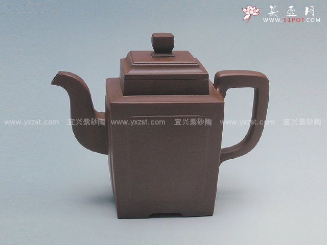 紫砂壶图片：四方夺魁 - 宜兴紫砂壶网