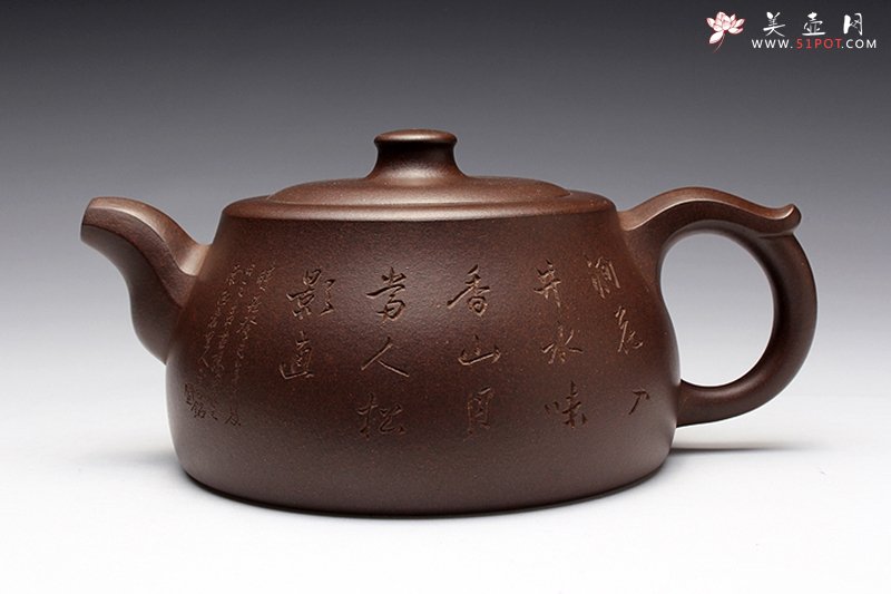 紫砂壶图片：禅钟壶 - 宜兴紫砂壶网