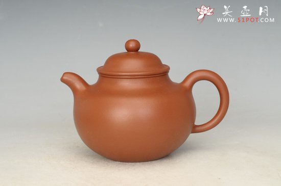 紫砂壶图片：朱泥掇只 - 宜兴紫砂壶网