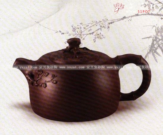 紫砂壶图片：岁寒三友3 - 宜兴紫砂壶网