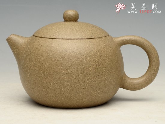 紫砂壶图片：西施  泥料：段泥  180cc - 宜兴紫砂壶网