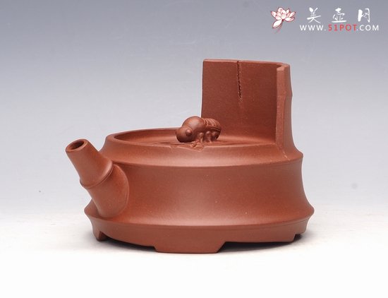 紫砂壶图片：知足常乐 - 宜兴紫砂壶网