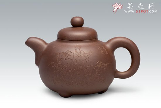 紫砂壶图片：鼎朴 200CC 400CC - 宜兴紫砂壶网