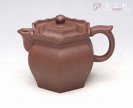 紫砂壶图片：僧帽壶三 - 宜兴紫砂壶网