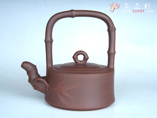紫砂壶图片：竹提 - 宜兴紫砂壶网