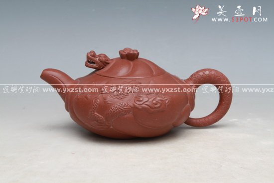 紫砂壶图片：云龙B - 宜兴紫砂壶网