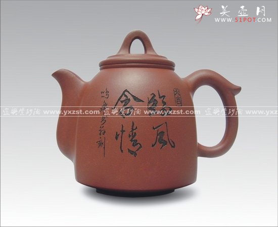 紫砂壶图片：六方神韵 - 宜兴紫砂壶网