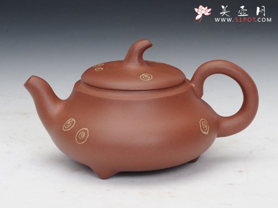 紫砂壶图片：北瓜 - 宜兴紫砂壶网