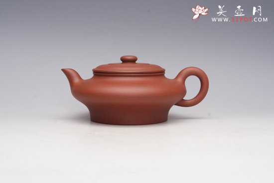 紫砂壶图片：虚扁 - 宜兴紫砂壶网