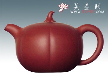 紫砂壶图片：南瓜 - 宜兴紫砂壶网
