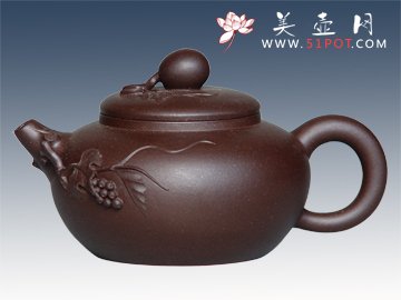 紫砂壶图片：硕果 - 宜兴紫砂壶网