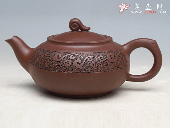 紫砂壶图片：鸿运壶 - 宜兴紫砂壶网