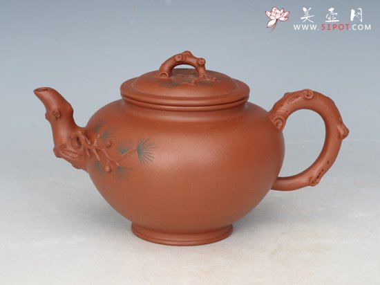 紫砂壶图片：雪松 - 宜兴紫砂壶网