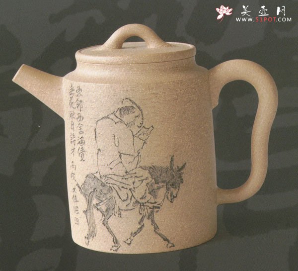 紫砂壶图片：高柱 - 宜兴紫砂壶网