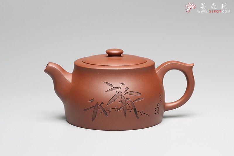 紫砂壶图片：井月 王之海书画 - 宜兴紫砂壶网