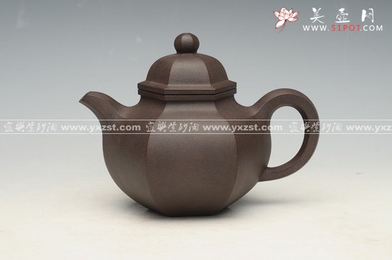 紫砂壶图片：六方掇球 - 宜兴紫砂壶网