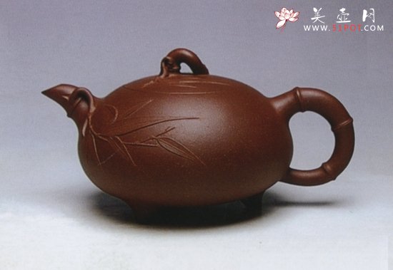 紫砂壶图片：劲竹 - 宜兴紫砂壶网