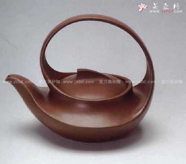 紫砂壶图片：曲壶 - 宜兴紫砂壶网