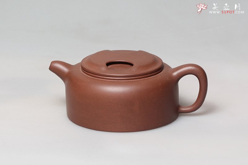 紫砂壶图片：牛盖莲子壶 - 宜兴紫砂壶网