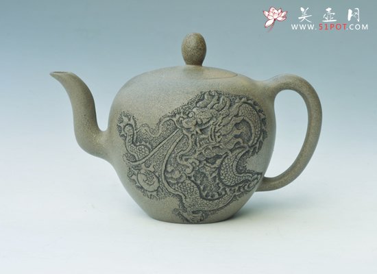 紫砂壶图片：龙美人 - 宜兴紫砂壶网