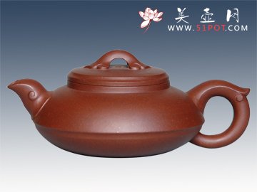 紫砂壶图片：吉祥如意 - 宜兴紫砂壶网