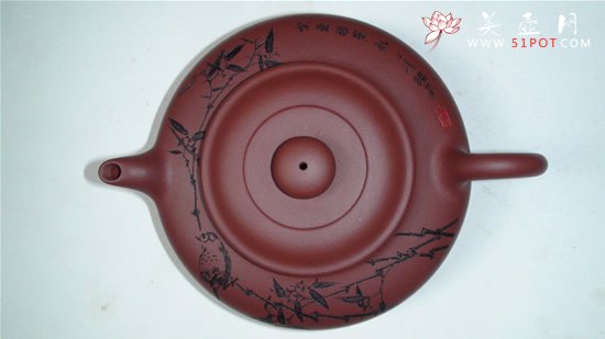 紫砂壶图片：紫壶留清影 - 宜兴紫砂壶网