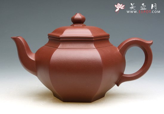 紫砂壶图片：六方灯宫 - 宜兴紫砂壶网