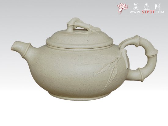 紫砂壶图片：岁寒三友(竹)  ... - 宜兴紫砂壶网