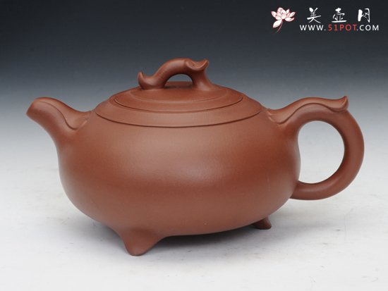 紫砂壶图片：事事如意 - 宜兴紫砂壶网