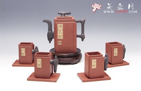 紫砂壶图片：孙子兵法 - 宜兴紫砂壶网