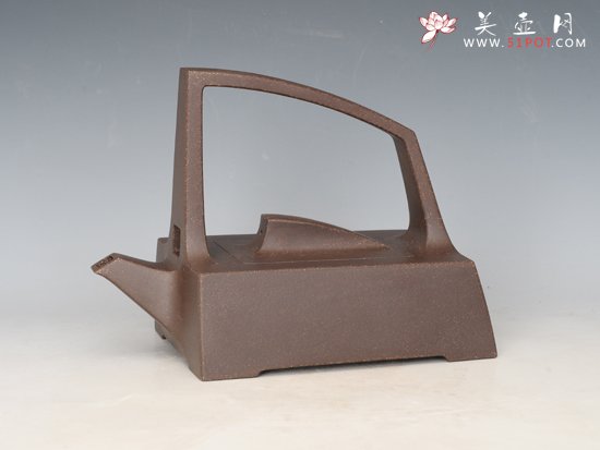 紫砂壶图片：云帆提梁 - 宜兴紫砂壶网