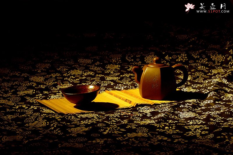 紫砂壶图片：方山水诗文 - 宜兴紫砂壶网