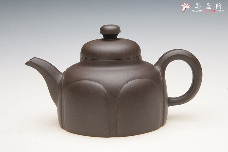 紫砂壶图片：六瓣壶 - 宜兴紫砂壶网