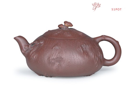 紫砂壶图片：灵芝 - 宜兴紫砂壶网