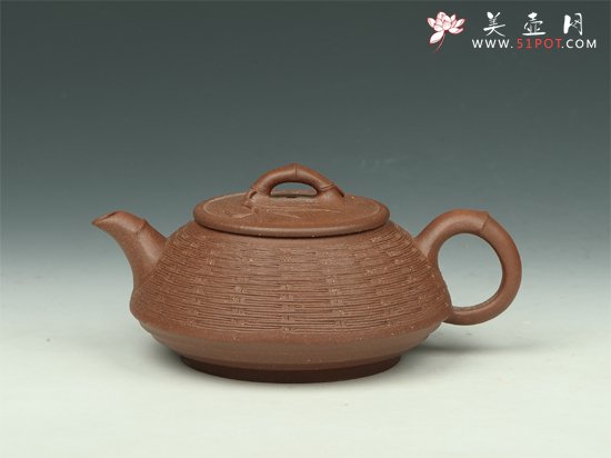 紫砂壶图片：双丝竹编 - 宜兴紫砂壶网