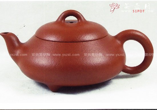 紫砂壶图片：汉棠石瓢 - 宜兴紫砂壶网