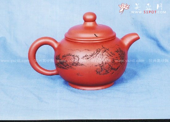 紫砂壶图片：圆珠壶 - 宜兴紫砂壶网