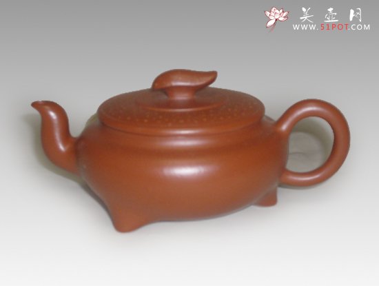 紫砂壶图片：三足鼎立 - 宜兴紫砂壶网