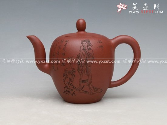 紫砂壶图片：美人肩大 - 宜兴紫砂壶网
