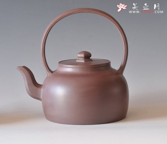 紫砂壶图片：大彬提梁 - 宜兴紫砂壶网