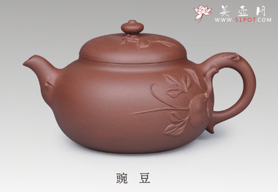 紫砂壶图片：豌豆 - 宜兴紫砂壶网