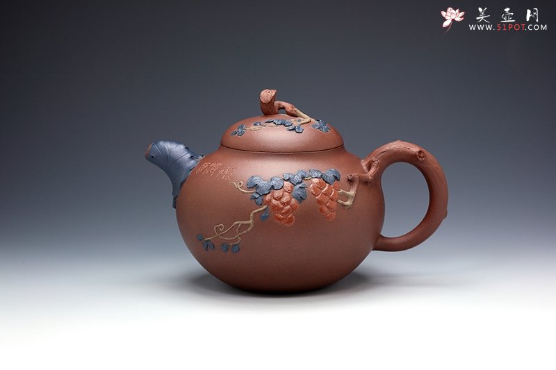 紫砂壶图片：欲滴壶 - 宜兴紫砂壶网