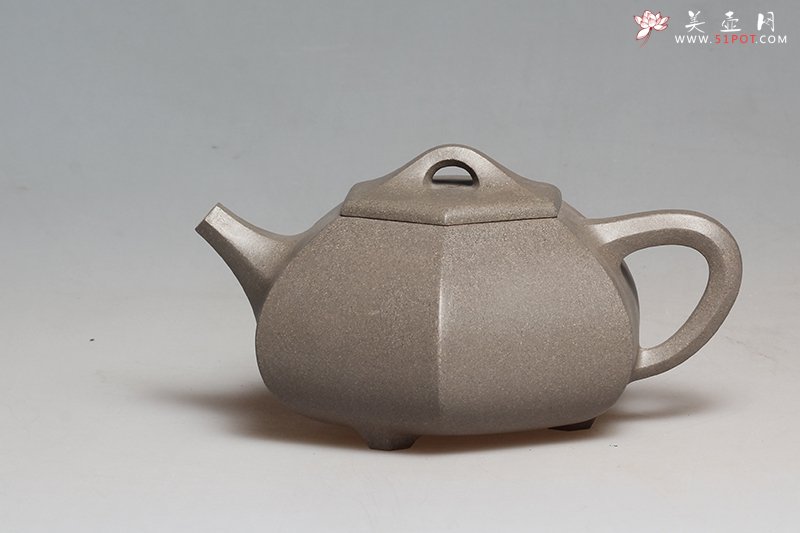 紫砂壶图片：六方石瓢 - 宜兴紫砂壶网